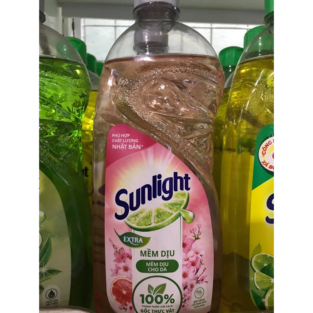 Chai nước rửa bát Sunlight 750g