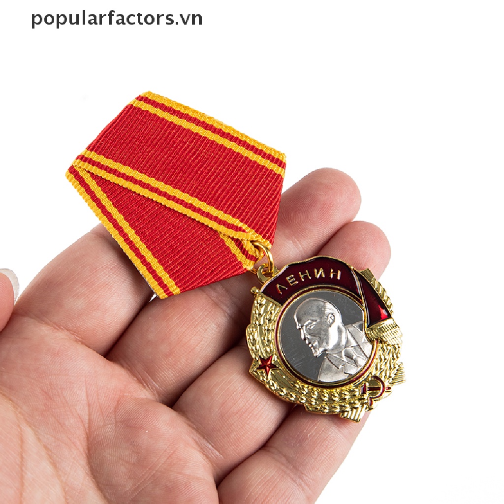 Huy Hiệu Quân Đội CCCP Orden Lenina USSR Lenin Pre Liên Xô Medal Nga Làm Quà Tặng