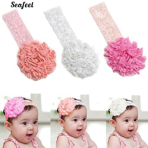 Băng đô đeo đầu hình bông hoa xinh xắn cho bé gái