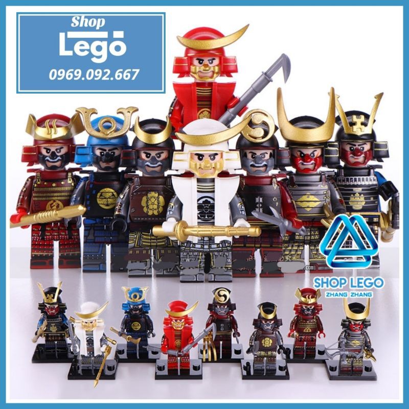 Xếp hình Võ sĩ đạo cuối cùng The Last Samurai đầy đủ phụ kiện mới nhất 2020 Lego Minifigures WM6096