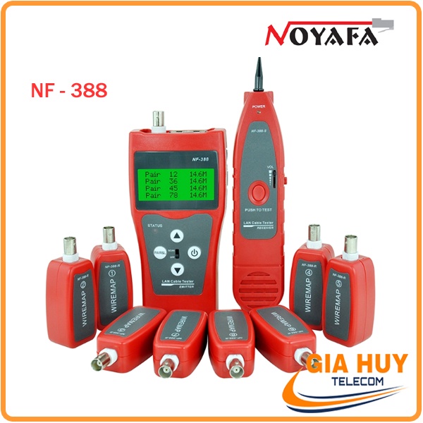 Máy Test Cáp NF 388 , Test thông dây, đo số M, dò tín hiệu cáp.
