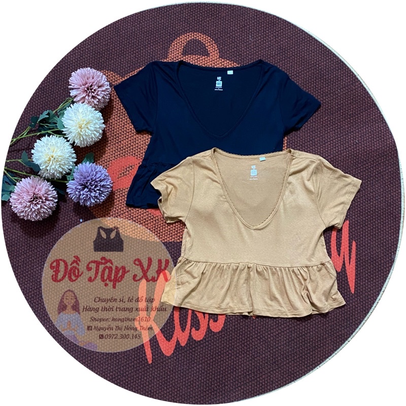 Áo croptop dáng baby siêu xinh