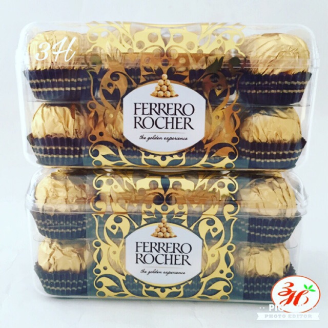 Sô cô la Ferrero Rocher 16 viên date T5/24 - Ý