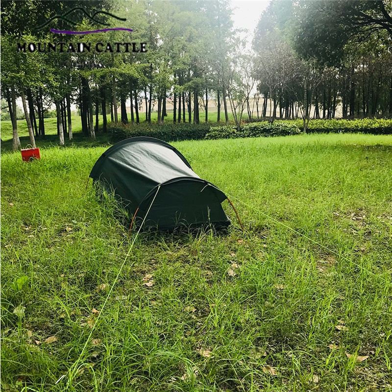 [Hàng Sẵn] Lều cắm trại cho một người Túi ngủ ngoài trời di động không thấm nước nhẹ【Southdakota051】