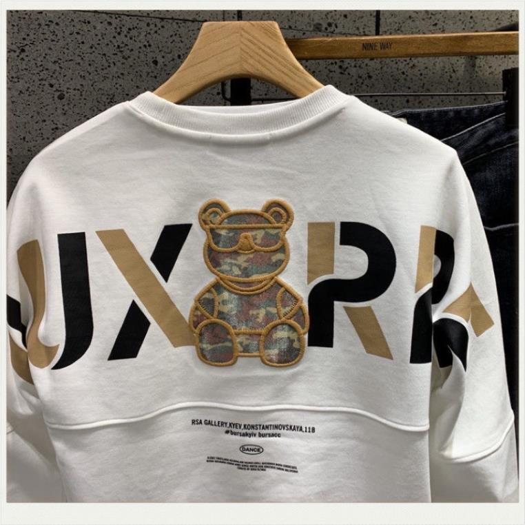 Áo nỉ nam gấu thêu 2 mặt chất nỉ thể thao phù hợp mặc thu đông Xưởng Quần Áo Nam Đẹp Nhất | BigBuy360 - bigbuy360.vn