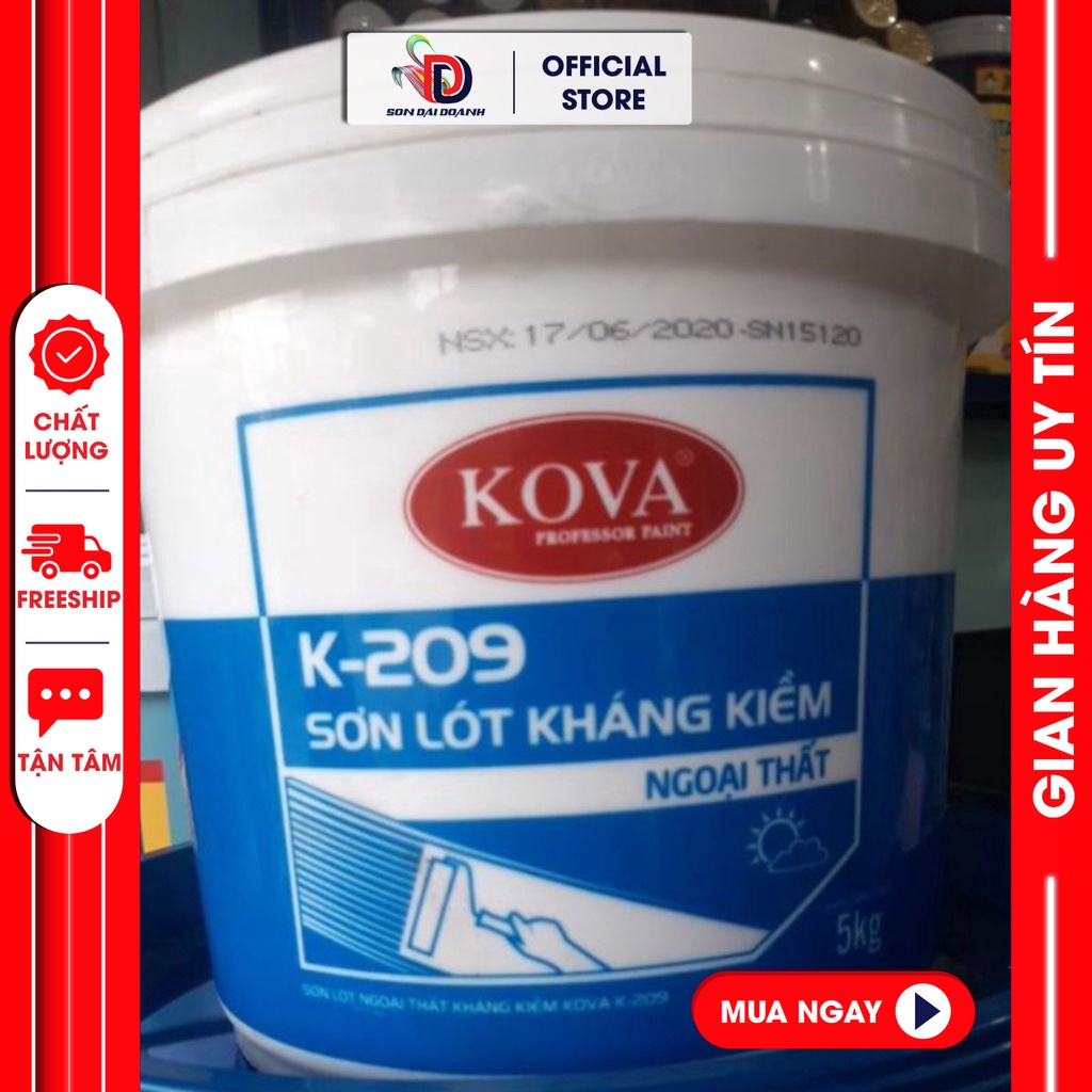 Sơn lót ngoại thất KOVA K-209 4 Kg