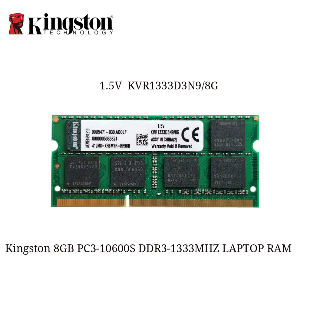 KINGSTON Ram Máy Tính 2gb / 4gb / 8gb Ddr2 667mhz 800mhz Ddr3 1333mhz 1600mhz