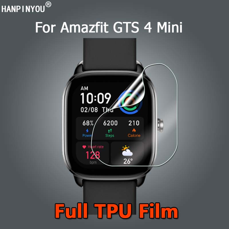 Kính Cường Lực Bảo Vệ Màn Hình Cho Đồng Hồ Thông Minh Amazfit GTS 4 Mini Kèm Phụ Kiện