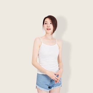 Áo hai dây nữ YSUN cotton trơn V0031