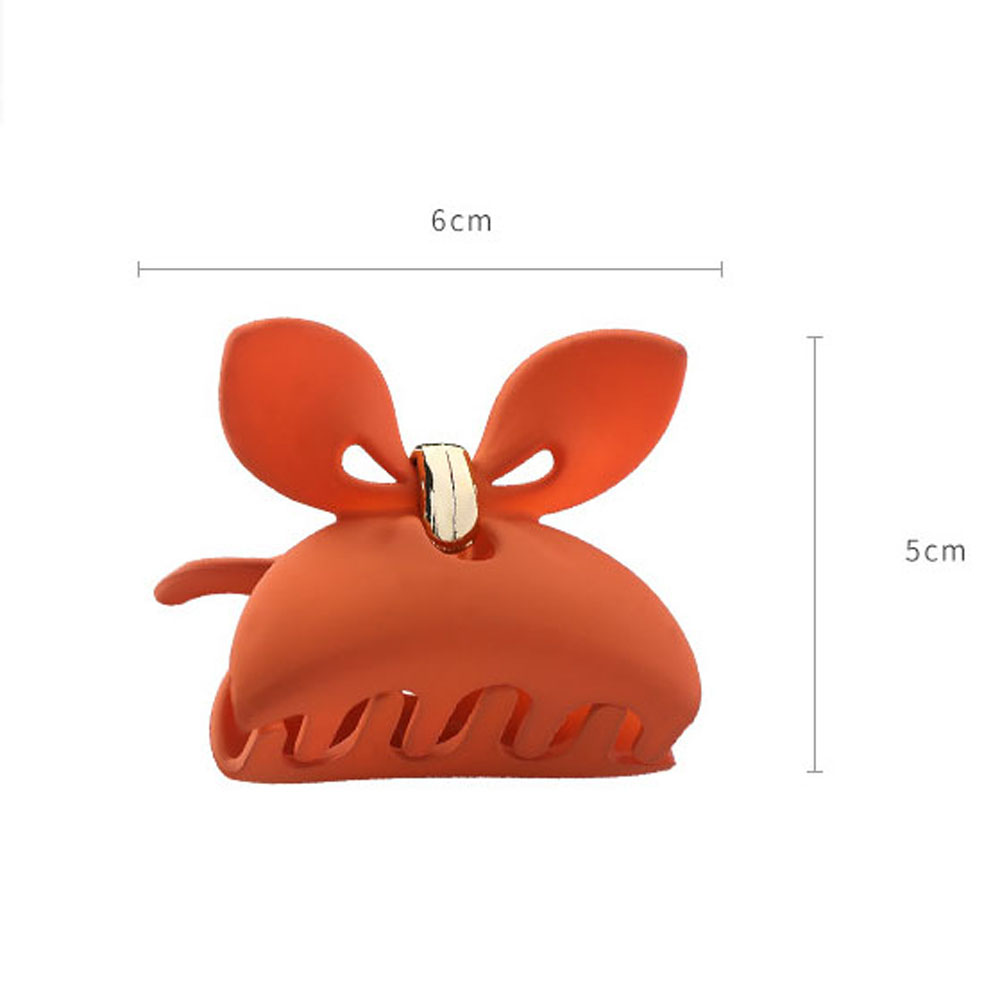 Kẹp Tóc Hình Chữ Nhật Bằng Nhựa Acrylic Phong Cách Hàn Quốc