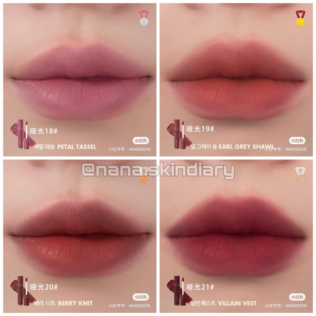 [New] Son Kem Mịn Lì Mùa Thu - ROMAND ZERO VELVET TINT AUTUMN KNIT SERIES | BigBuy360 - bigbuy360.vn