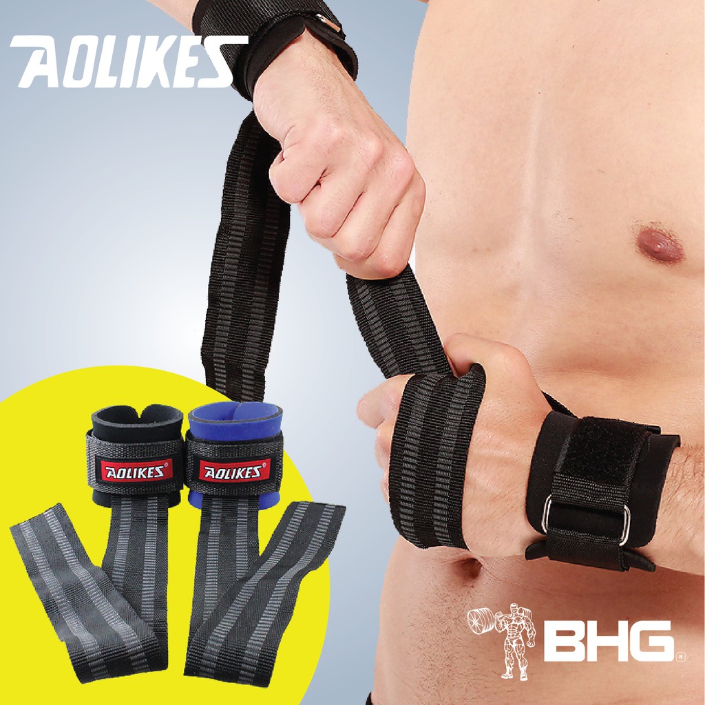 Dây kéo Lưng Tập Thể Hình, Lifting Straps Hỗ Trợ Tập Gym (Đôi)