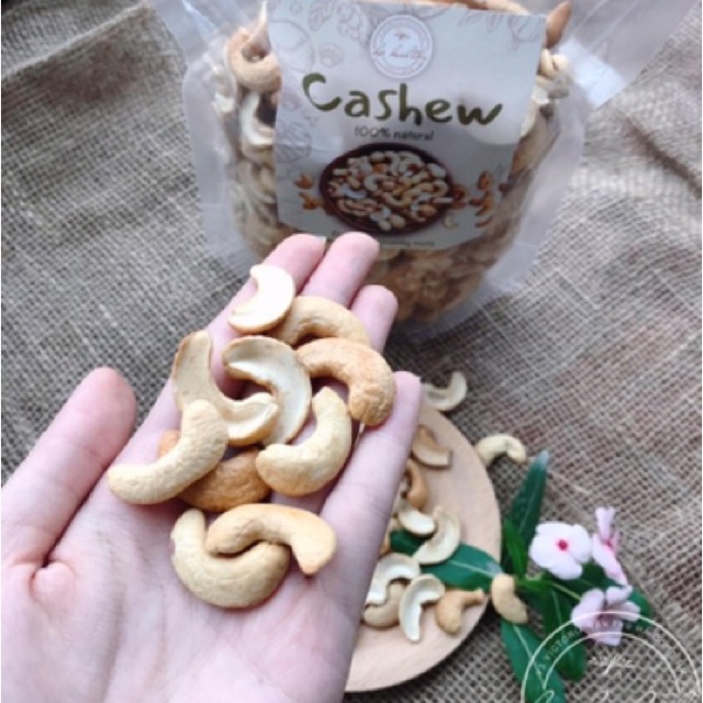 500G HẠT ĐIỀU NGUYÊN VỊ BỂ ĐÔI RANG MỘC CHÍN KHÔNG PHỤ GIA HP Healthy | BigBuy360 - bigbuy360.vn