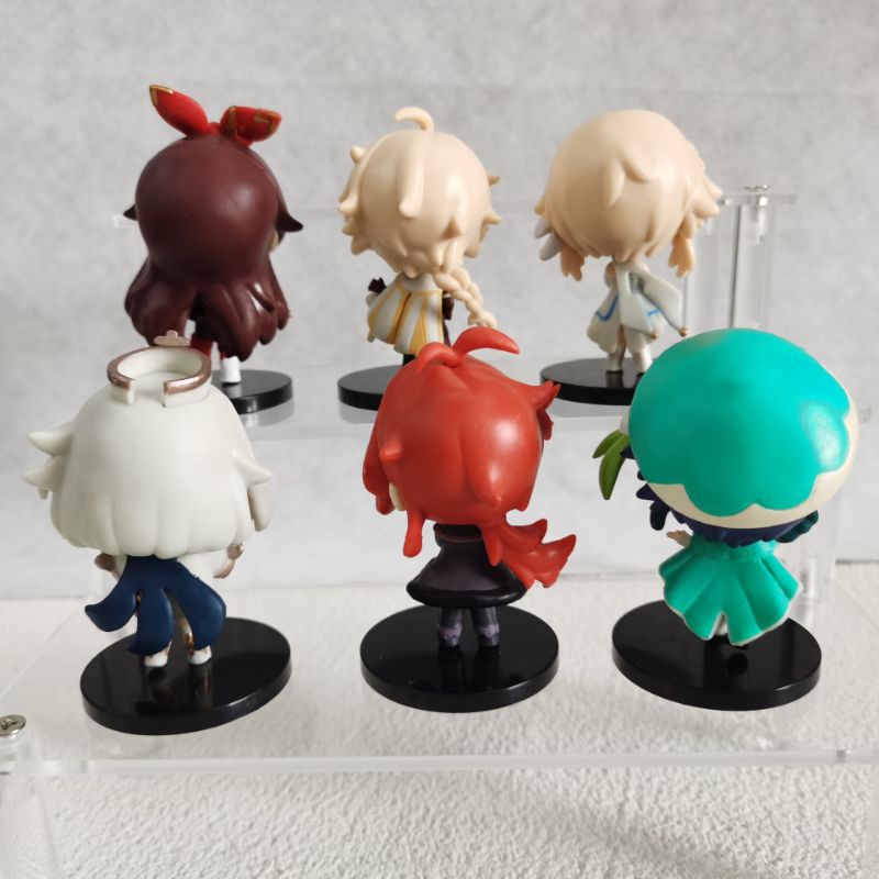 Mô hình nhân vật chibi genshin impact dễ thương nhiều nhân vật Diluc,paimon,venti,amber