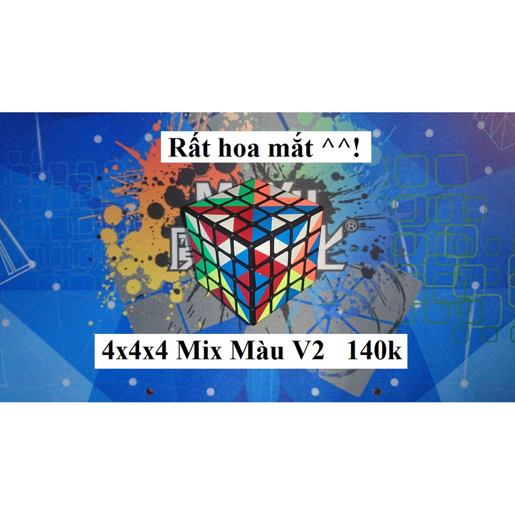 Rubik 4x4x4. Mix Màu v2