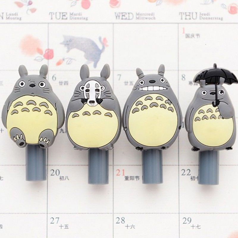 1 PC Novelty Cute My Neighbor Totoro Gel Ink Pens Signature Pen Escolar Papelaria Office School Supply Promotional Student Gift