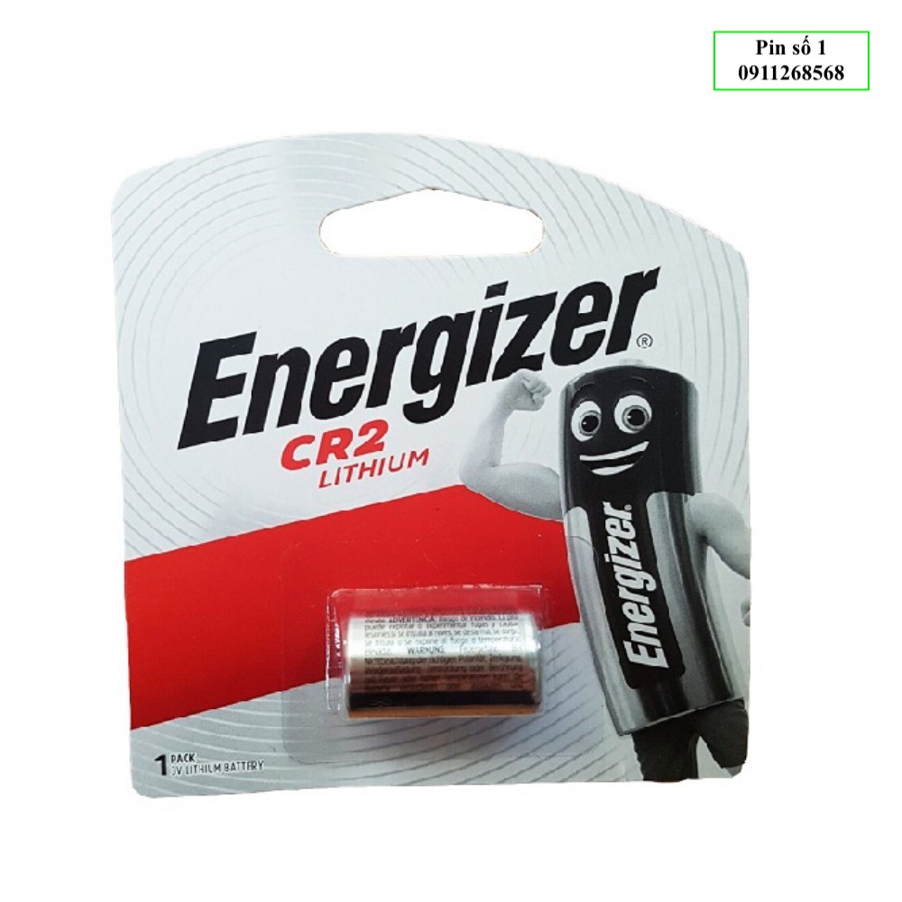 Pin 3V Lithium CR2 Energizer dùng cho máy ảnh