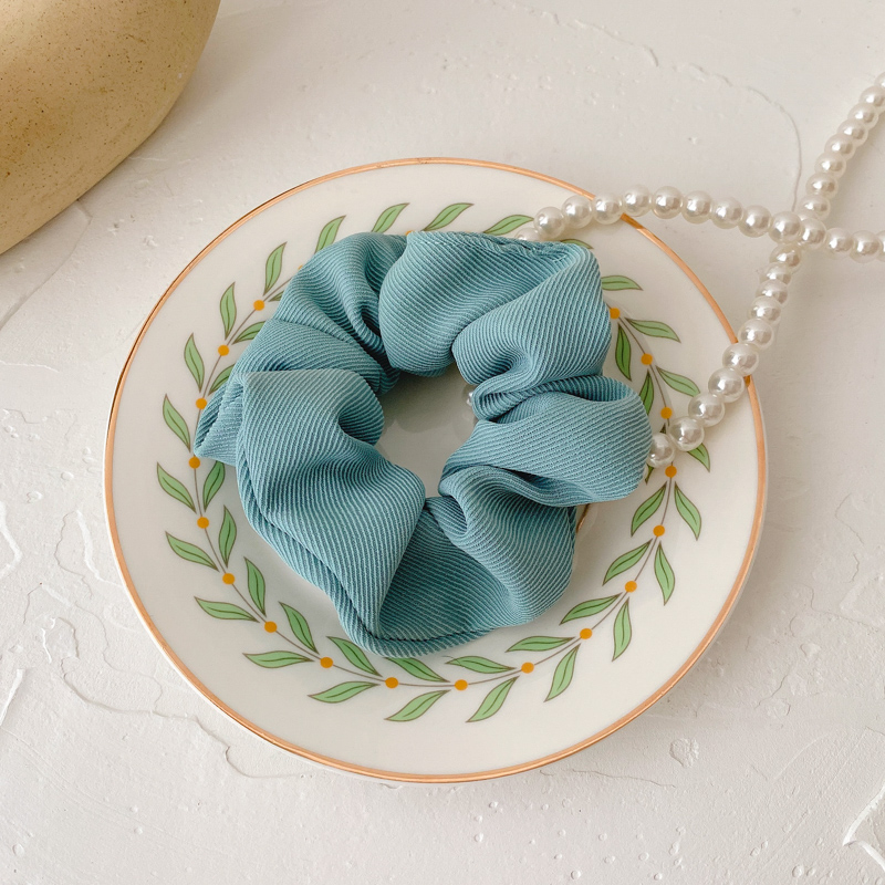 Dây cột tóc màu trơn thời trang Hàn Quốc cho nữ