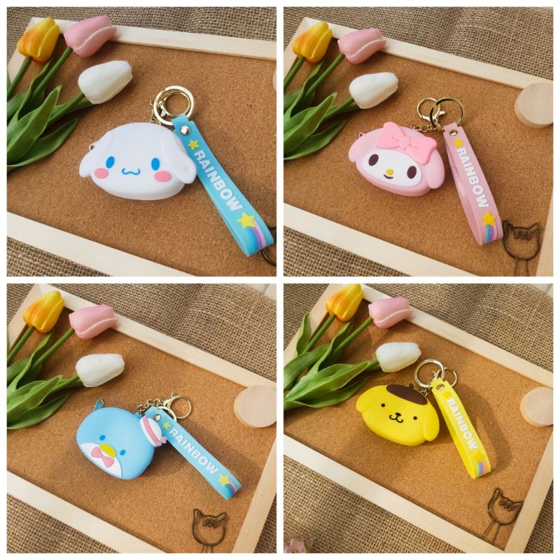 Móc khóa ví nhỏ dễ thương