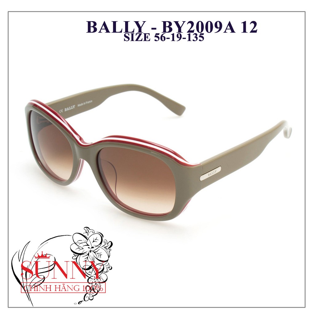 BY2009A 12 - mắt kính Bally chính hãng ITALIA, bảo hành toàn quốc