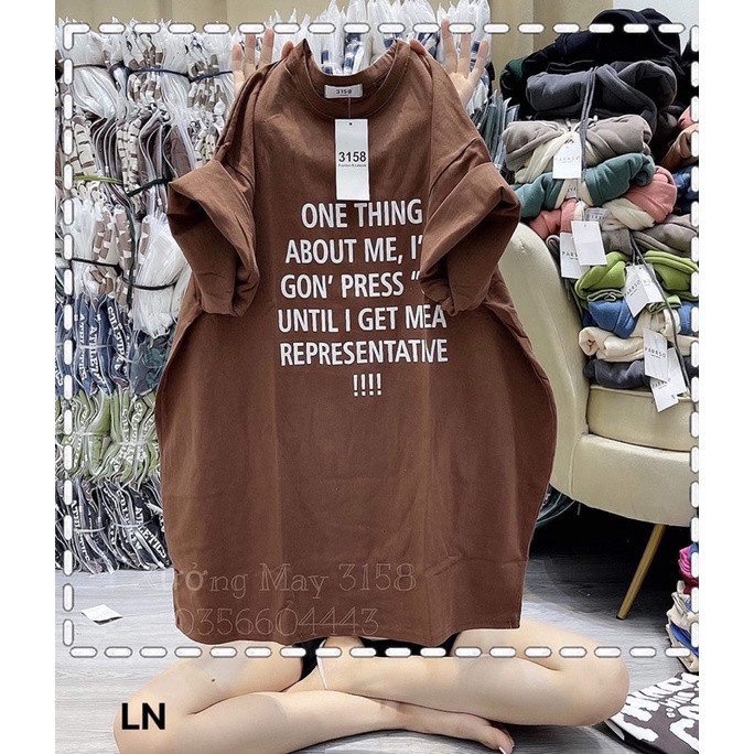 Áo phông năm dòng chữ LN12