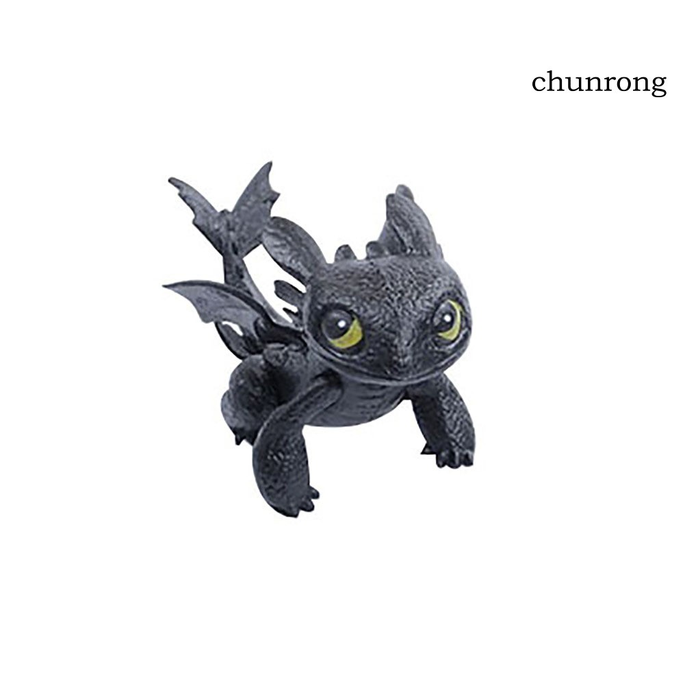 CR+Cute How To Train Your Dragon 2 Action Figure Toothless PVC Children Kids Toy