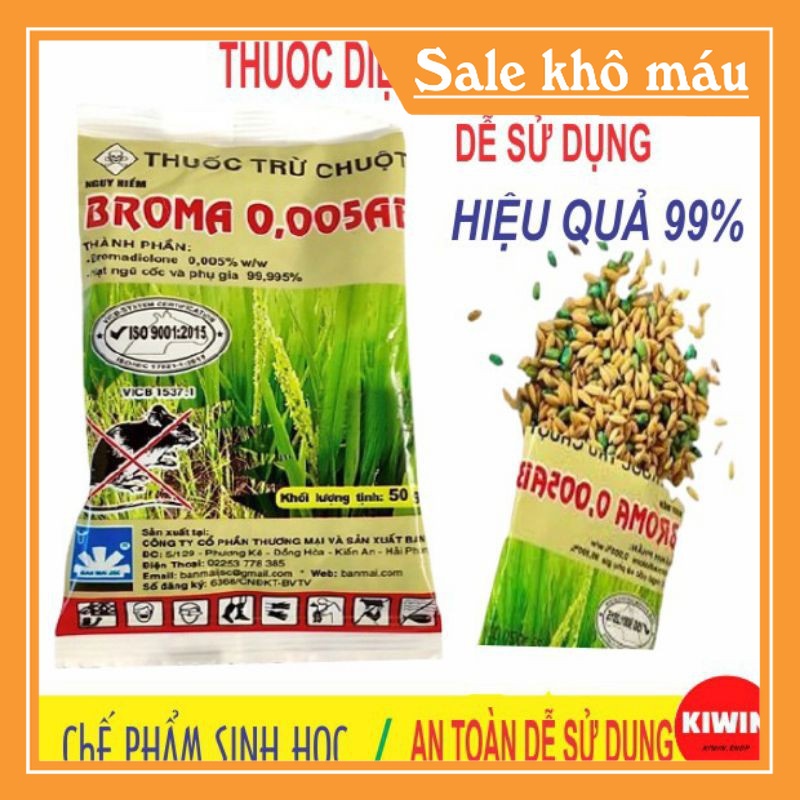 BẢ CHUỘT THÓC-Thuốc Trừ Chuột Broma 0,005Ab - ngaanh_shop