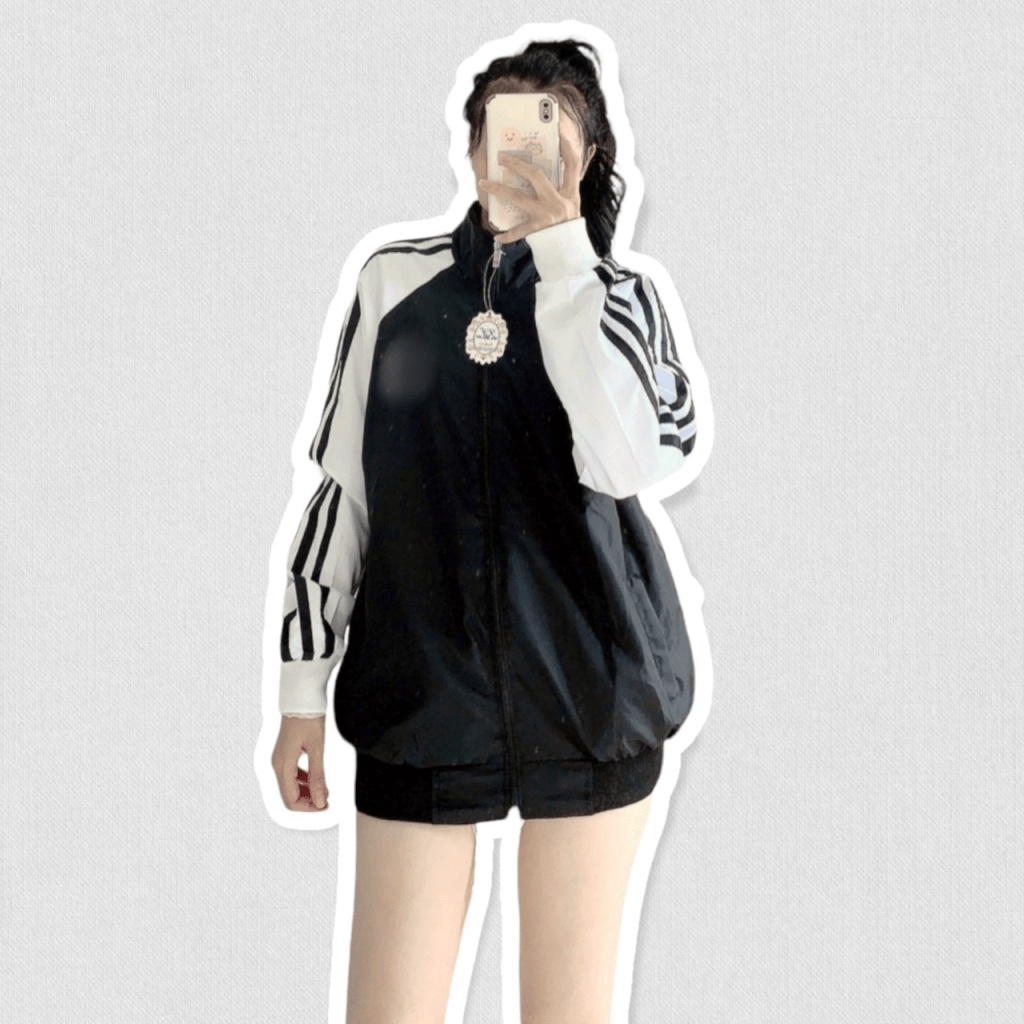 [ HÌNH THẬT 100% ] Áo Khoác Dù UNISEX Nam Nữ From Rộng 2 Lớp Dày Mịn Siêu Đẹp HOT