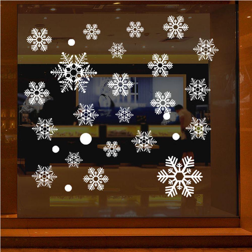 1 Bộ Sticker Dán Tường Trang Trí Giáng Sinh