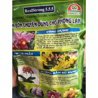 Phân tan chậm dạng túi lọc 5-5-5+TE cho hoa lan (gói 30 túi)