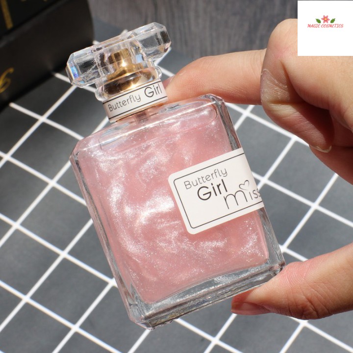 [Mã giảm giá] Nước Hoa Nữ Ánh Nhũ Galaxy Eau De Parfum Butterfly Girl Miss ( Chai 50ml )