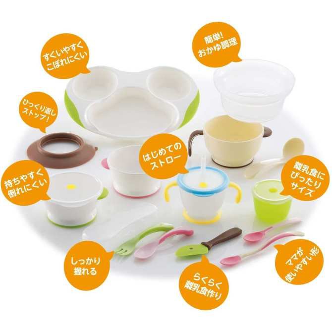 Bộ ăn dặm toàn diện Richell RC21171