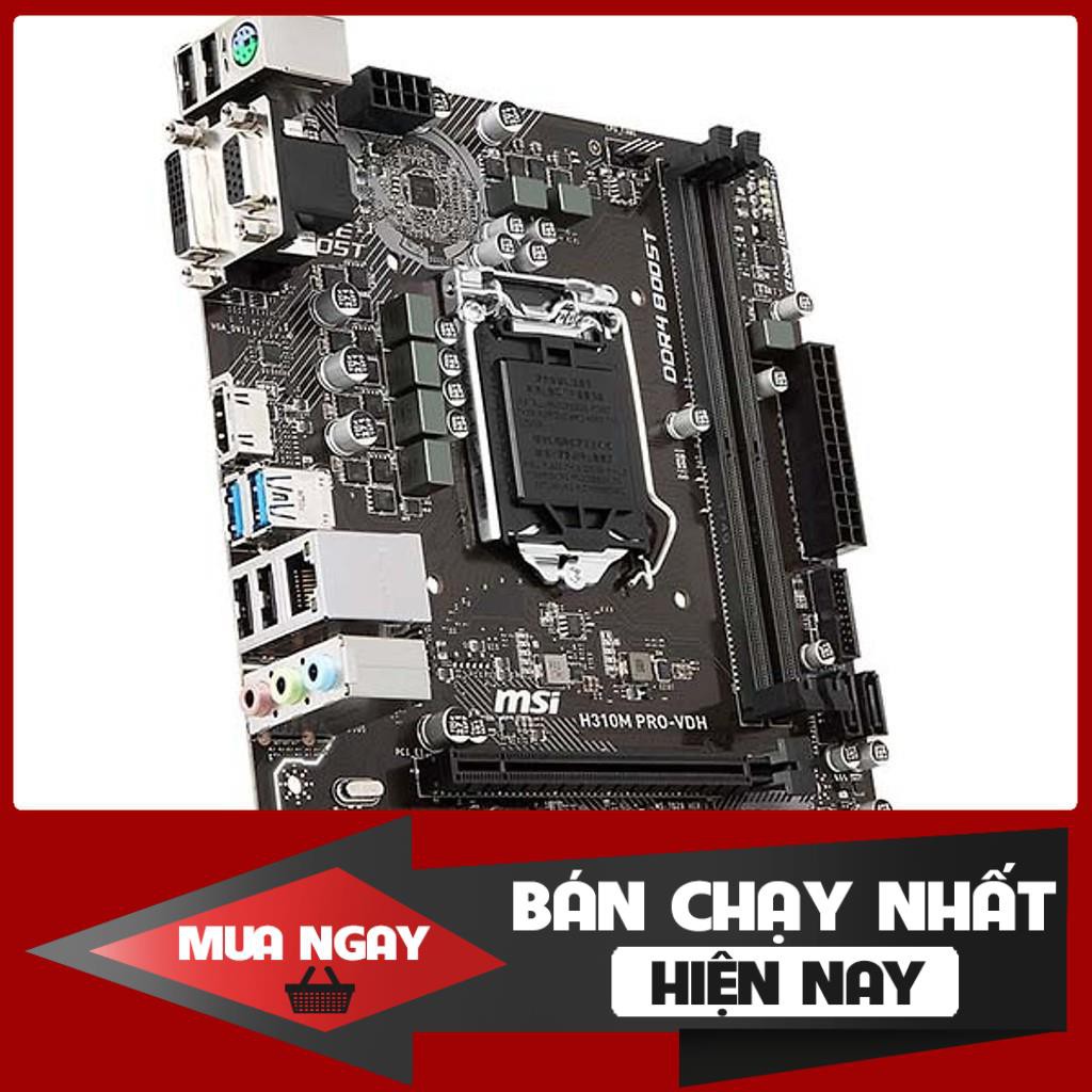 Mainboard MSI H310M PRO-VDH PLUS-hàng chĩnh hãng