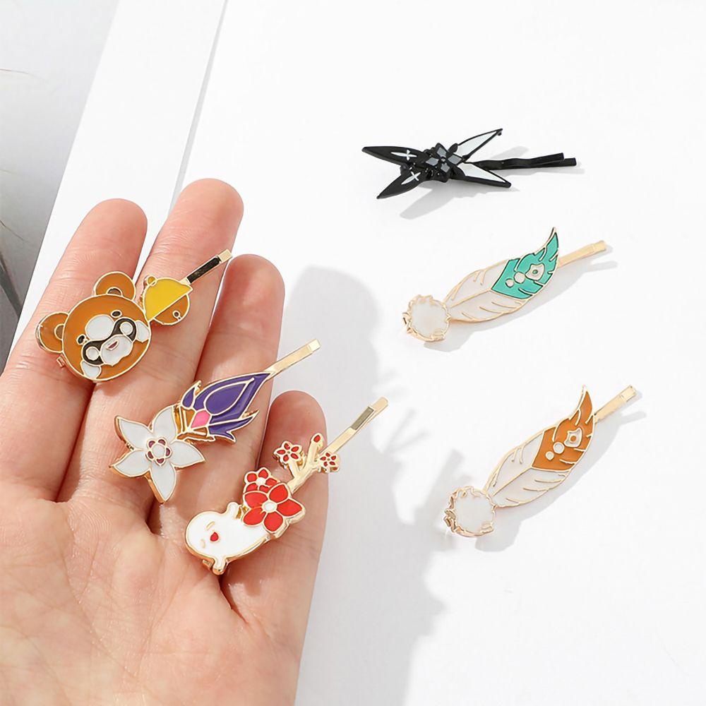 Kẹp Tóc Đính Đá Nhiều Màu Sắc Dễ Thương Dành Cho Nữ