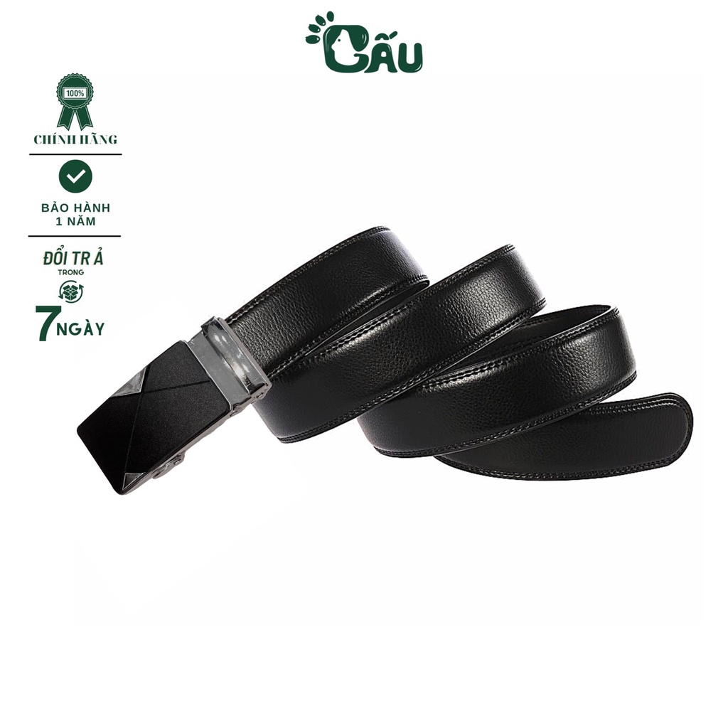 Dây da thắt lưng nam Gấu 194 chất liệu da bò cao cấp sang chảnh - DR