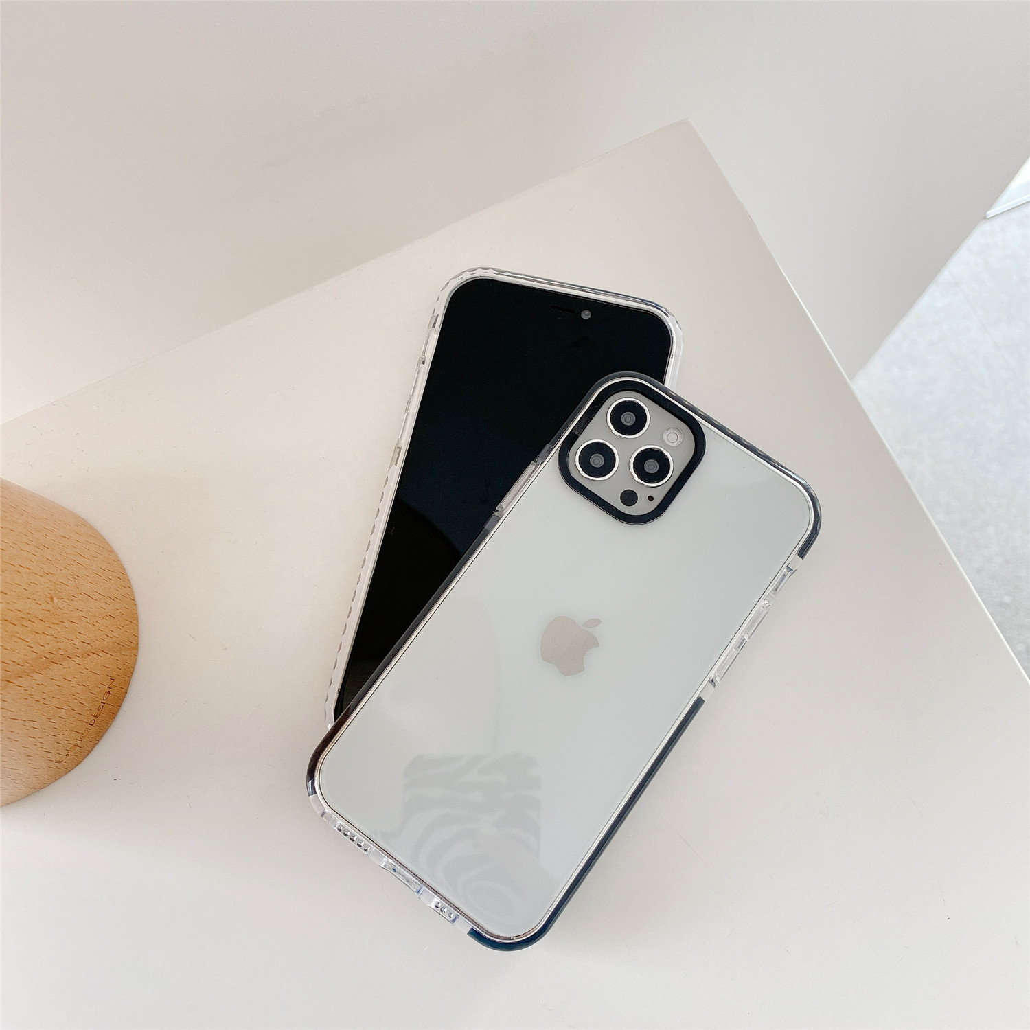 Ốp điện thoại silicone mềm TPU trong suốt bảo vệ toàn vẹn iPhone 12pro max 12mini 11 Pro 11Pro Max XS Max XR SE7 8 Plus | BigBuy360 - bigbuy360.vn