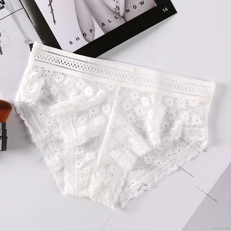 Sexy Floral Lace Panties Women Stretch Panties Briefs