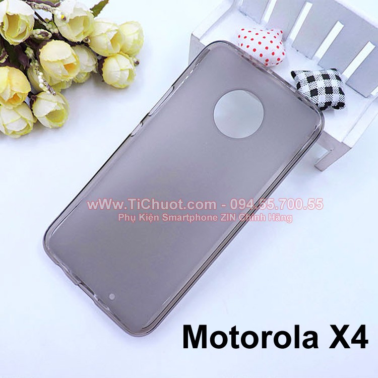 Ốp lưng Motorola X4 2017 Silicon dẻo nhám