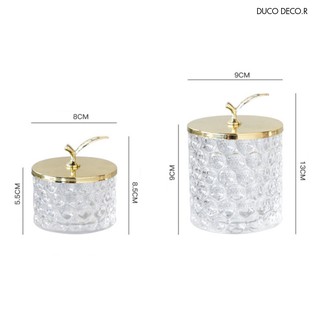 HŨ ĐỰNG MỨT THỦY TINH ELEGANT