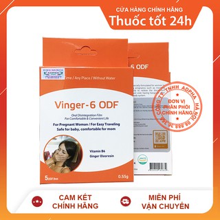 Vinger 6 ODF - Miếng ngậm giảm nôn nghén nhập khẩu Hàn Quốc