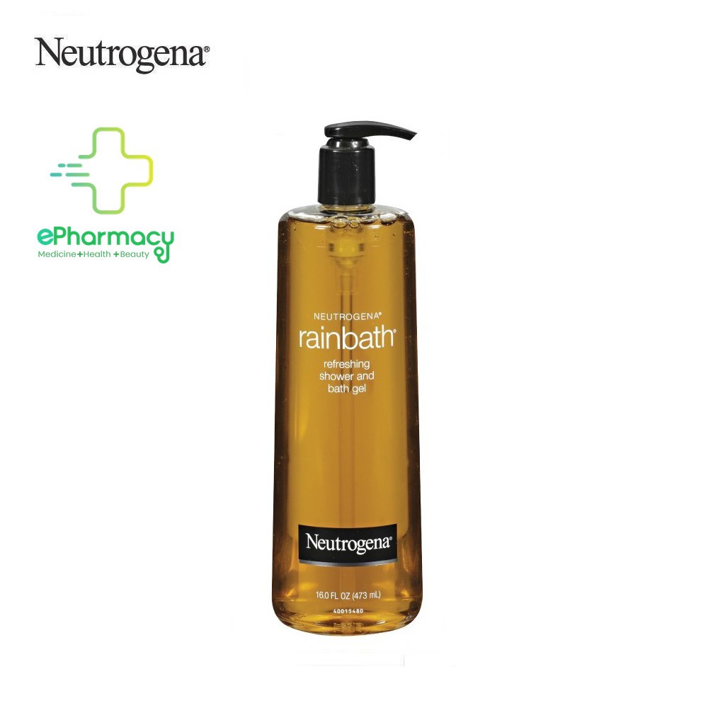 Sữa Tắm NEUTROGENA dưỡng ẩm thảo mộc dạng gel - NEUTROGENA Rainbath Original refreshing shower and bath gel 473mL