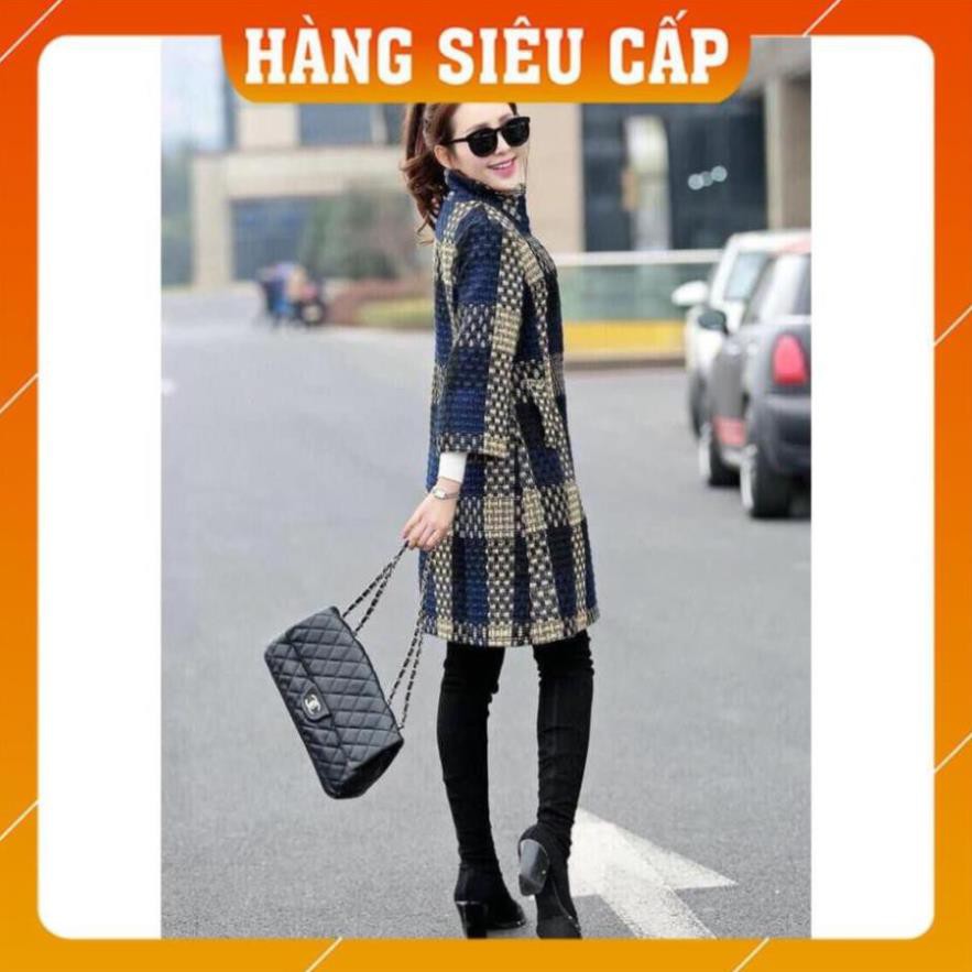 ÁO KHOÁC DẠ LEN CAO CẤP - ÁO DẠ DÁNG VỪA MSP-A360 | BigBuy360 - bigbuy360.vn