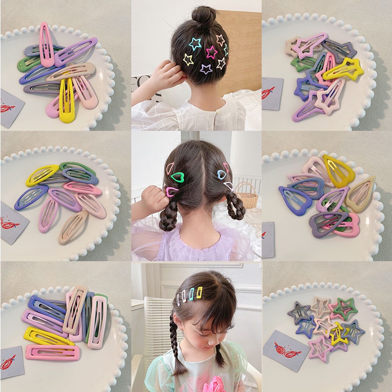 Bộ Kẹp Tóc Thời Trang Hàn Quốc Cho Bé