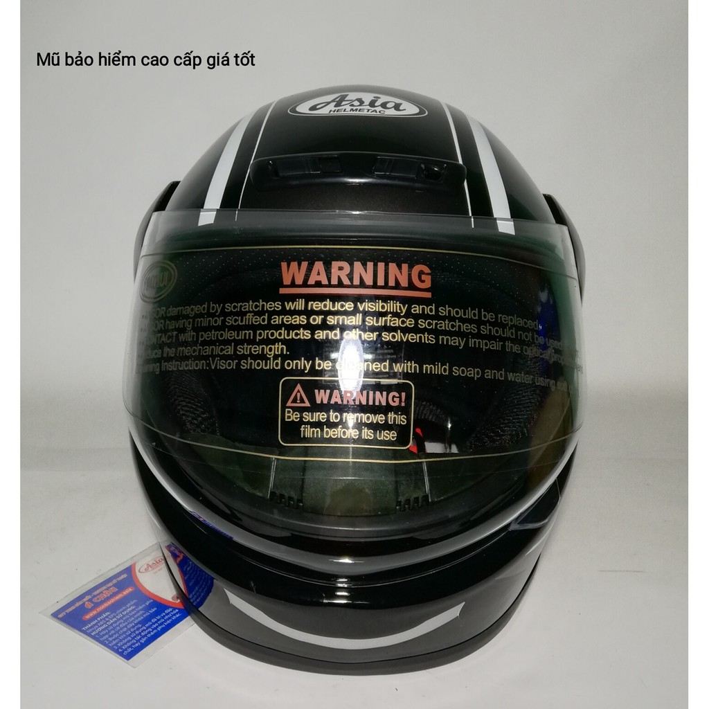 Mũ bảo hiểm Fullface Asia MT120 chính hãng