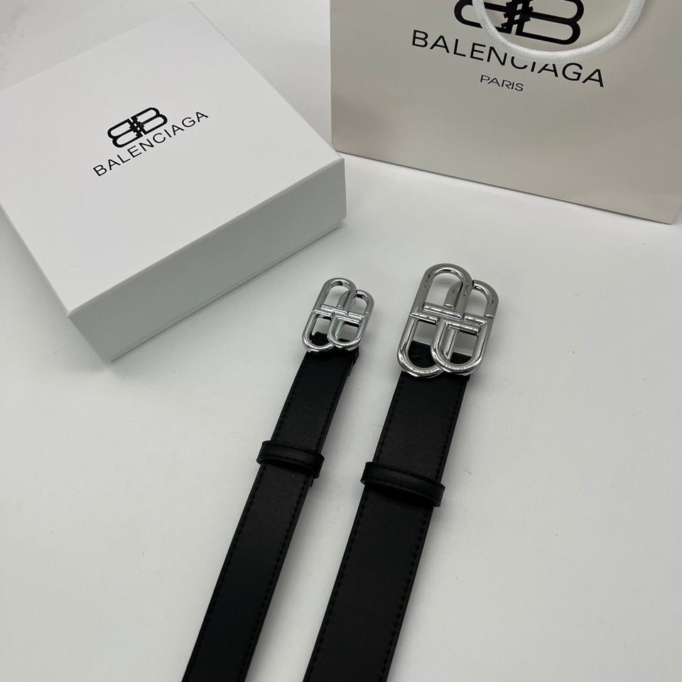 Thắt Lưng Da Bò Balenciaga Unisex