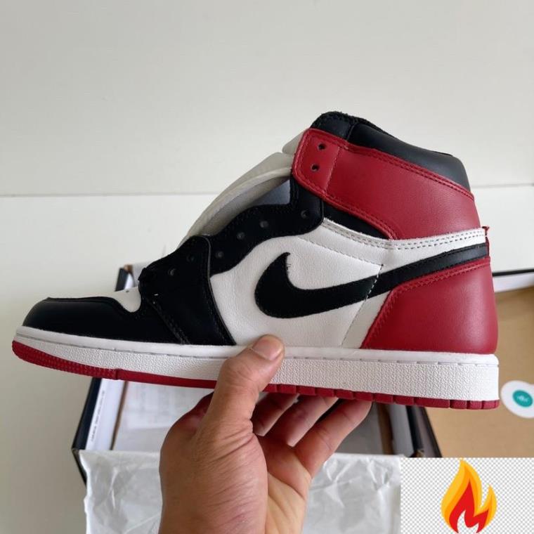 Giày Jordan Cổ Cao High Black Toe - Fullbox và phụ kiện -O*dc