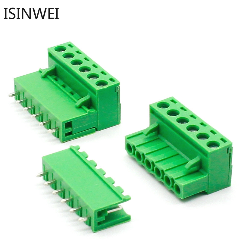 Set 5 Đầu Nối Dây Điện 2EDG 5.08 6P 5.08mm