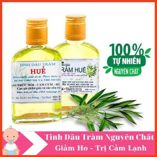 Tinh Dầu Tràm Huế Trị Gió, Phòng Cảm Cúm Cho Trẻ Nhỏ (Dung Tích 100ml) Giá Tốt