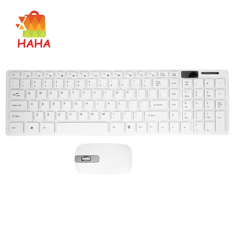 Bộ Bàn Phím + Chuột Không Dây Cho Pc Và Laptop