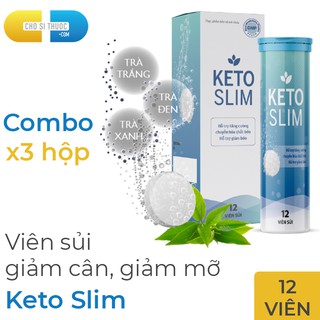 [Mua 2 tặng 1] Keto Slim - Viên sủi giảm cân Keto Slim